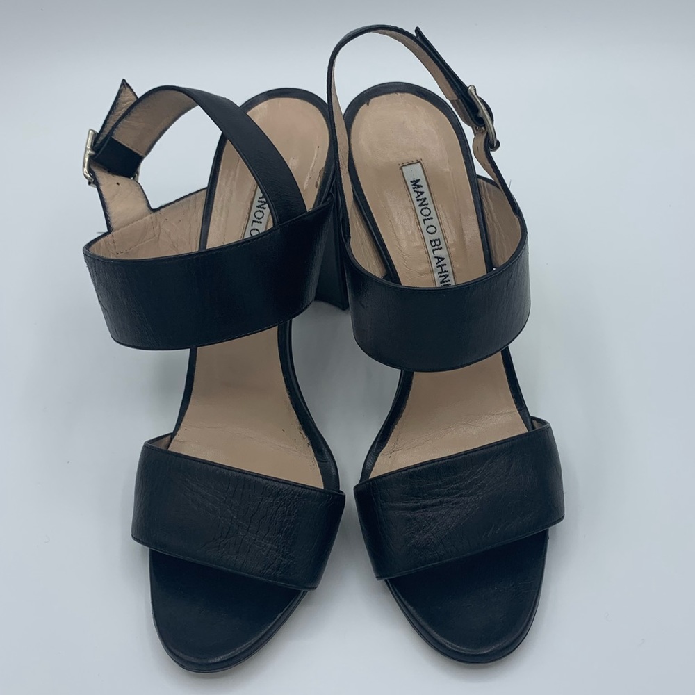 Manolo Blanhik sandals.